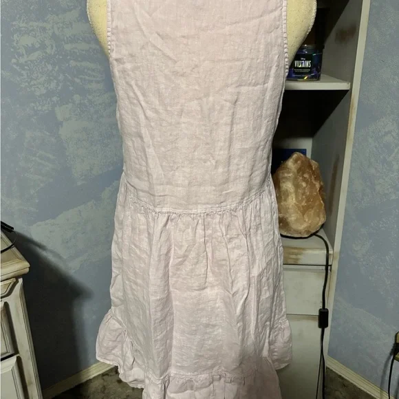 Cynthia Rowley purple  Linen mini dress small - Picture 7 of 9